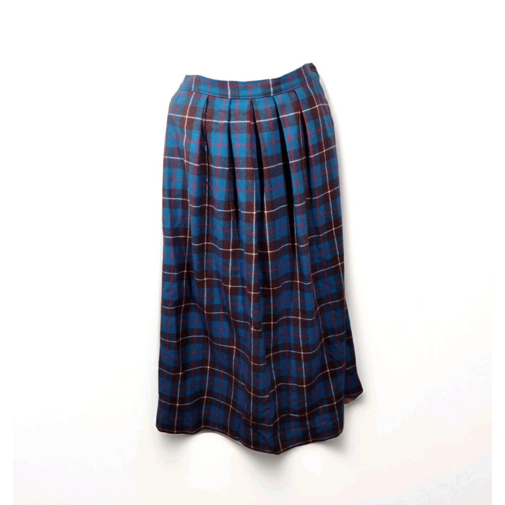 Vintage Pendleton Skirt Authentic Mac Kinnon Hunting Tartan Wool Size 10 USA - Picture 3 of 16